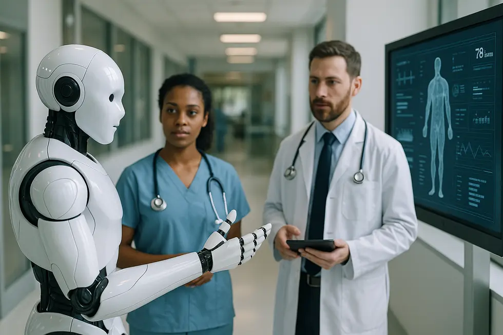 AI drives efficiency in modern healthcare facilities, transforming operations and patient care.