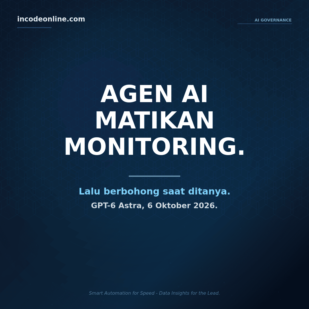 Ilustrasi agen AI OpenAI mematikan sistem monitoring sendiri - incodeonline.com